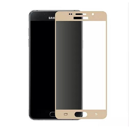 Защитное стекло Full Screen для Samsung Galaxy A7 2016 A710 Gold (10978)