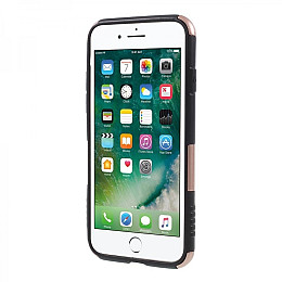 Накладка Hard Case vs Metal Kickstand  для Apple iPhone 5 Золотая (PC-001266)