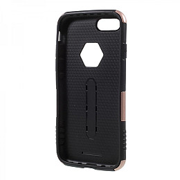 Накладка Hard Case vs Metal Kickstand  для Apple iPhone 5 Золотая (PC-001266)