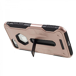 Накладка Hard Case vs Metal Kickstand  для Apple iPhone 5 Золотая (PC-001266)