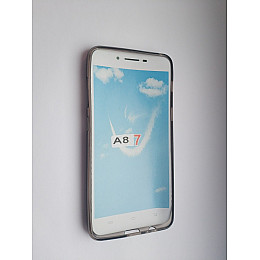 Чехол TPU Matte для Samsung Galaxy A8 (2018) A530 Серый (CC-2107)