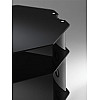 Стойка под hi-fi компоненты Sonorous RX 2140-B-SLV Серебристо-черная