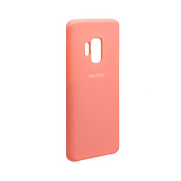 Чехол силиконовый Silicone Cover для Samsung Galaxy S9 SM-G960 Pink (GC-1003)