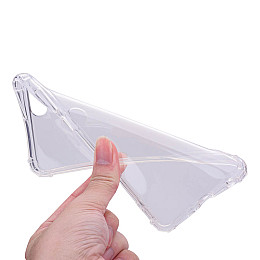 Чехол Rock Shockproof для Huawei Y9 2018 Transparent (4808)