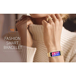 Фитнес-браслет Smart Band UMax Y8 3D дисплей Тонометр Золотой (xpMR76120)