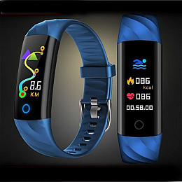 Фітнес-браслет Smart Band UMax S5 Тонометр Синій (gkmg32594)