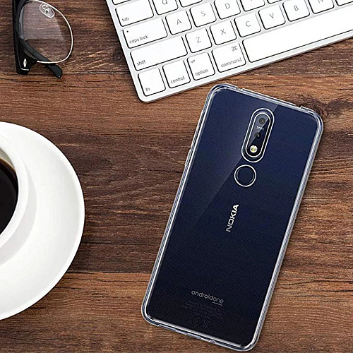 Чехол TPU Clean для Nokia 7.1 Plus Transparent (CC-41023)
