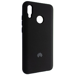 Накладка Silicone Case Huawei Y7 2019/Y7 Prime 2019 DUB-LX1 DUB-LX3 Черный (00006871)