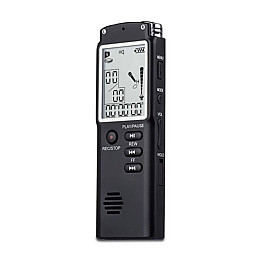 Диктофон для запису розмов з великим LCD екраном Doitop T60 32 Гб пам'яті (100321)
