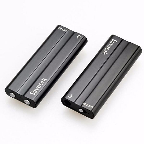 Міні диктофон Savetek 500 8 ГБ Чорний (100297)