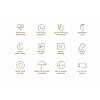 Фітнес браслет Smart Band ST M8 Тонометр Золотистий (SBM8TGS)