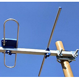 Антенна DVB-T2 Eurosky Фаворит с усилителем 5v 0.7 м Синяя (300057)