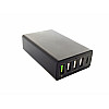 Зарядное устройство TM KEDO 4 USB-порта и Type-C портом