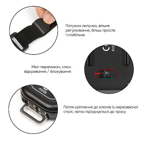 Пульт дистанційного керування AIRON AC315 для управління камерами GoPro Чорний (69477915500053)