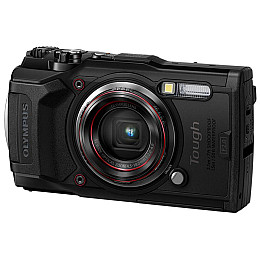 Цифровая камера Olympus TG-6 Black (Waterproof - 15m; GPS; 4K; Wi-Fi) (6500897)