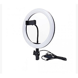 Кольцевая LED лампа UKC LL666 26см USB (300930)