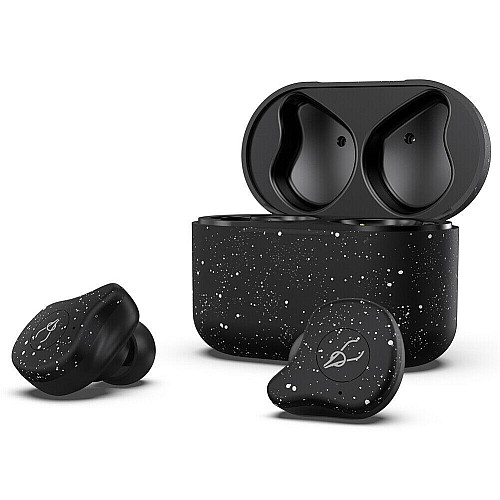 Беспроводные Bluetooth наушники Sabbat E12 Ultra Snow White aptX Черно-белый