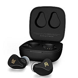Бездротові навушники з кейсом для заряджання KZ Z1 Bluetooth Чорний