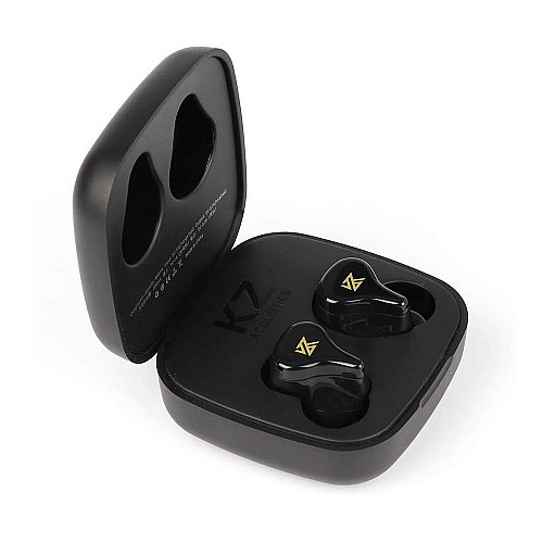 Беспроводные наушники с кейсом для зарядки KZ Z1 Bluetooth Черный