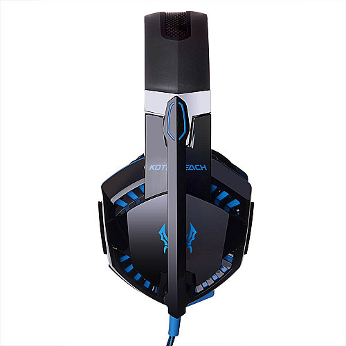 Геймерські навушники із підсвічуванням Kotion Each G2000 Pro Gaming Чорно-синій