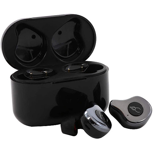 Беспроводные Bluetooth наушники Sabbat E12 Ultra Gunmetal aptX Черный