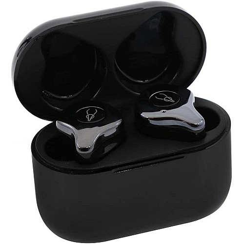 Беспроводные Bluetooth наушники Sabbat E12 Ultra Gunmetal aptX Черный