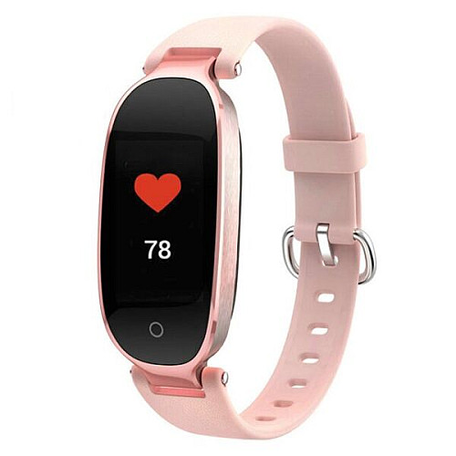 Фітнес браслет Smart Band S3+H Girl (Color Screen) Світло-рожевий