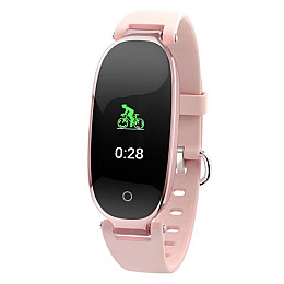 Фітнес браслет Smart Band S3+H Girl (Color Screen) Світло-рожевий