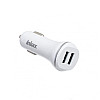 Автомобильное зарядное устройство inkax CC-12 2USB 2.1A microUSB White (av087-hbr)