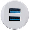 Автомобильное зарядное устройство inkax CC-12 2USB 2.1A microUSB White (av087-hbr)