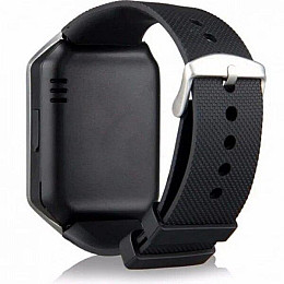 Розумний годинник Smart Watch DZ09 з крокоміром Black (sw002-hbr)
