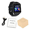 Умные часы Smart Watch DZ09 с шагомером Black (sw002-hbr)