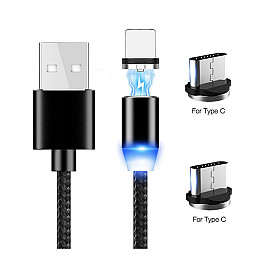 Кабель магнітний Quick Charge USB Type C 1 м 4993