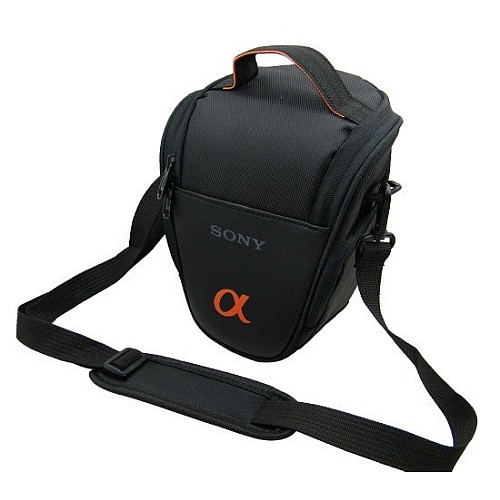 Чехол-Сумка Sony Alpha треуголка фото сумка Черный ( IBF006B )