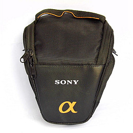 Чехол-Сумка Sony Alpha треуголка фото сумка Черный ( IBF006B )