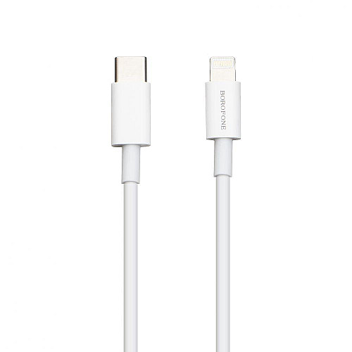 Кабель USB Borofone BX36 Union Type C - Lightning 18W Білий