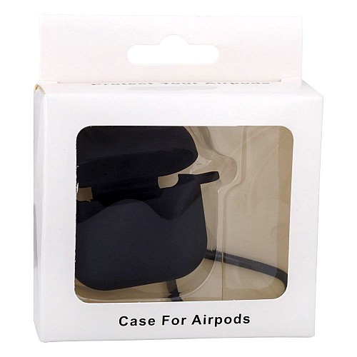 Футляр для навушників Airpods 4 Mini Чорний