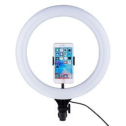 Кільцева лампа RGB MJ38 38cm Чорний