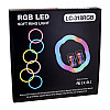 Кольцевая лампа RGB LC-318 (Flower Type) 36 cm Черный