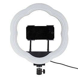 Кільцева лампа RGB LC-318 (Flower Type) 36 cm Чорний