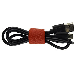 Набір з 6-ти браслетів з застібкою-липучкою для зв'язування проводів Hook Loop BW130 Різнокольоровий