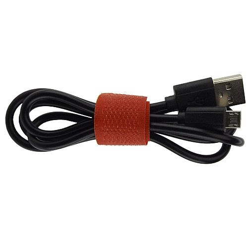 Набор из 6ти браслетов с застежкойлипучкой для связывания проводов Hook Loop BW130 Разноцветный