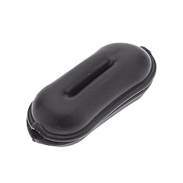 Силиконовый кейс для проводов наушников Little Bean CC917 Черный