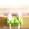 Органайзер для кабеля ExtraDigital Cable Clips CC942 Зеленый
