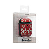 Футляр для Наушников Airpods Glossy Brand Supreme red
