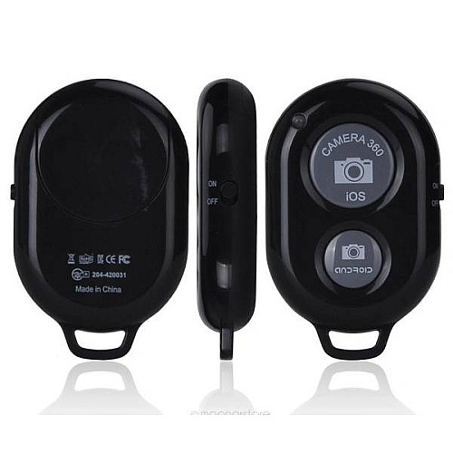 Bluetooth пульт для телефона, пульт для селфи черный XPRO REMOTE BT (7521_634)