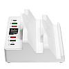 Док-станция с беспроводной зарядкой Digital Lion MCS-F6 | Мультизарядное устройство с 6 портами 80W