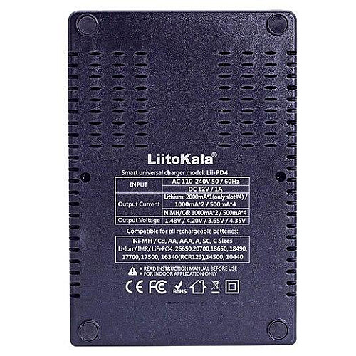 Профессиональное зарядное устройство Liitokala Lii-PD4