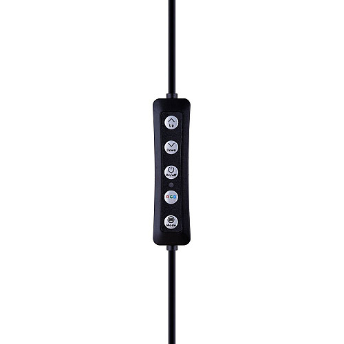 LED лампа RGB MJ33 33 cm. Черный