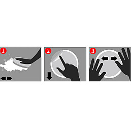 Светоотражающие наклейки Смайлики Feel Fit FGT-008 4 шт Желтый